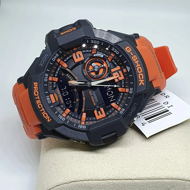 Casio G-Shock Unisex G-Aviation Twin Men’s Watch- GA-1000-4A